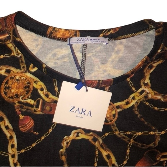 NWT ZARA Trafaluc dress size Medium - Picture 4 of 4